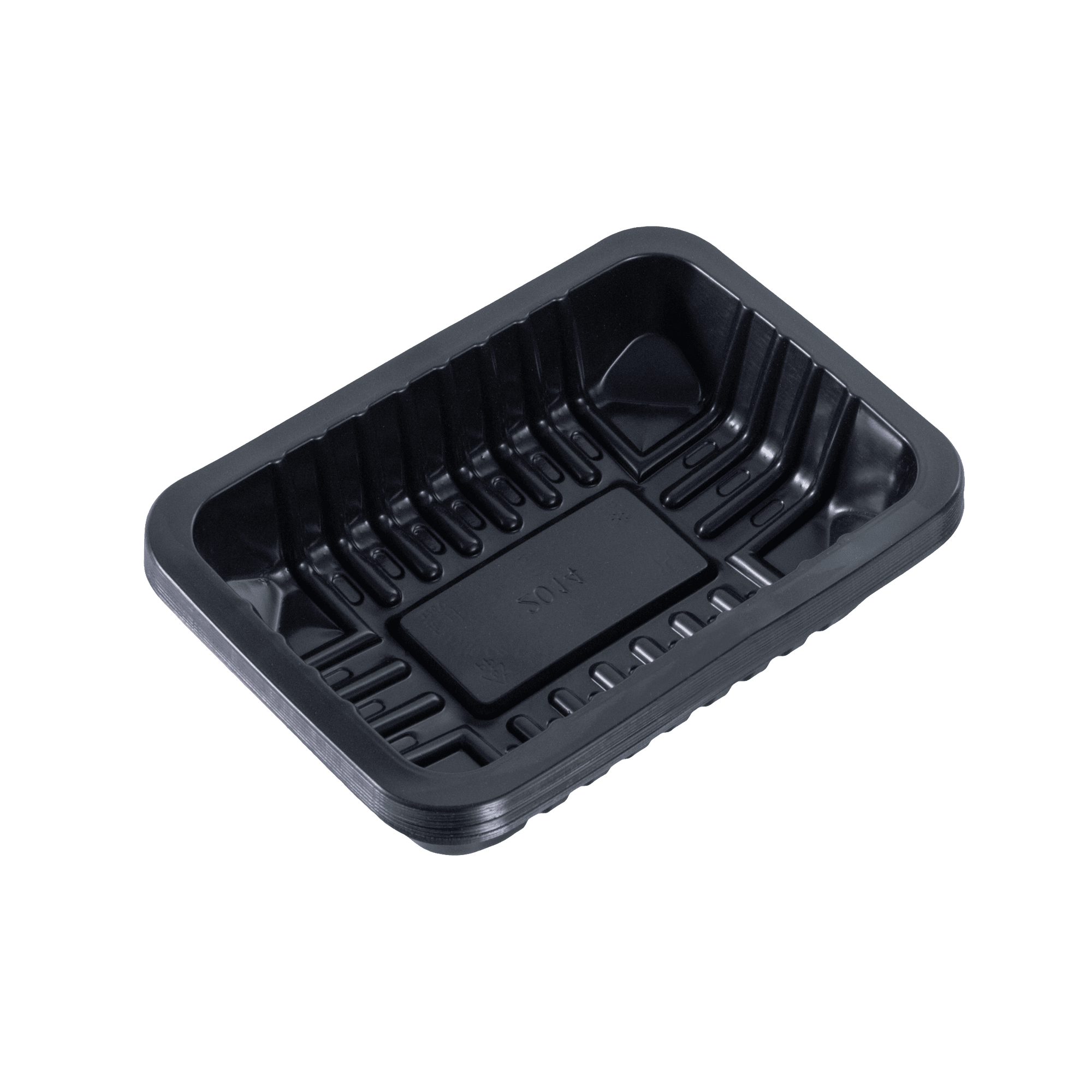 Bandeja-Plastica-Preta-600ml-20x14x3-5cm---10-Unidades