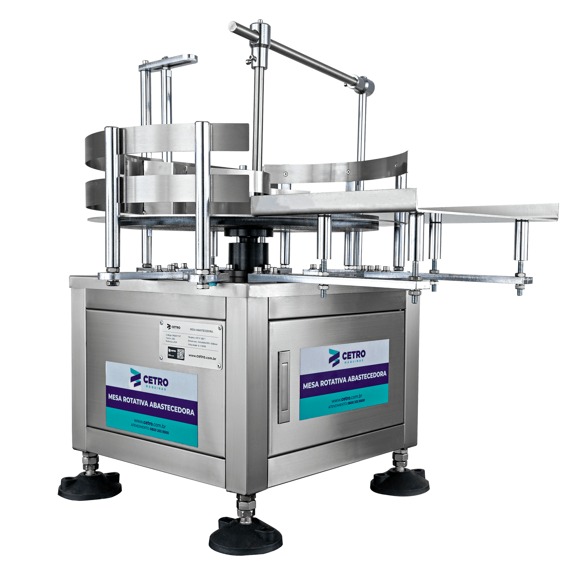 Mesa-Rotativa-Abastecedora-CRT-F-500-T---KGP