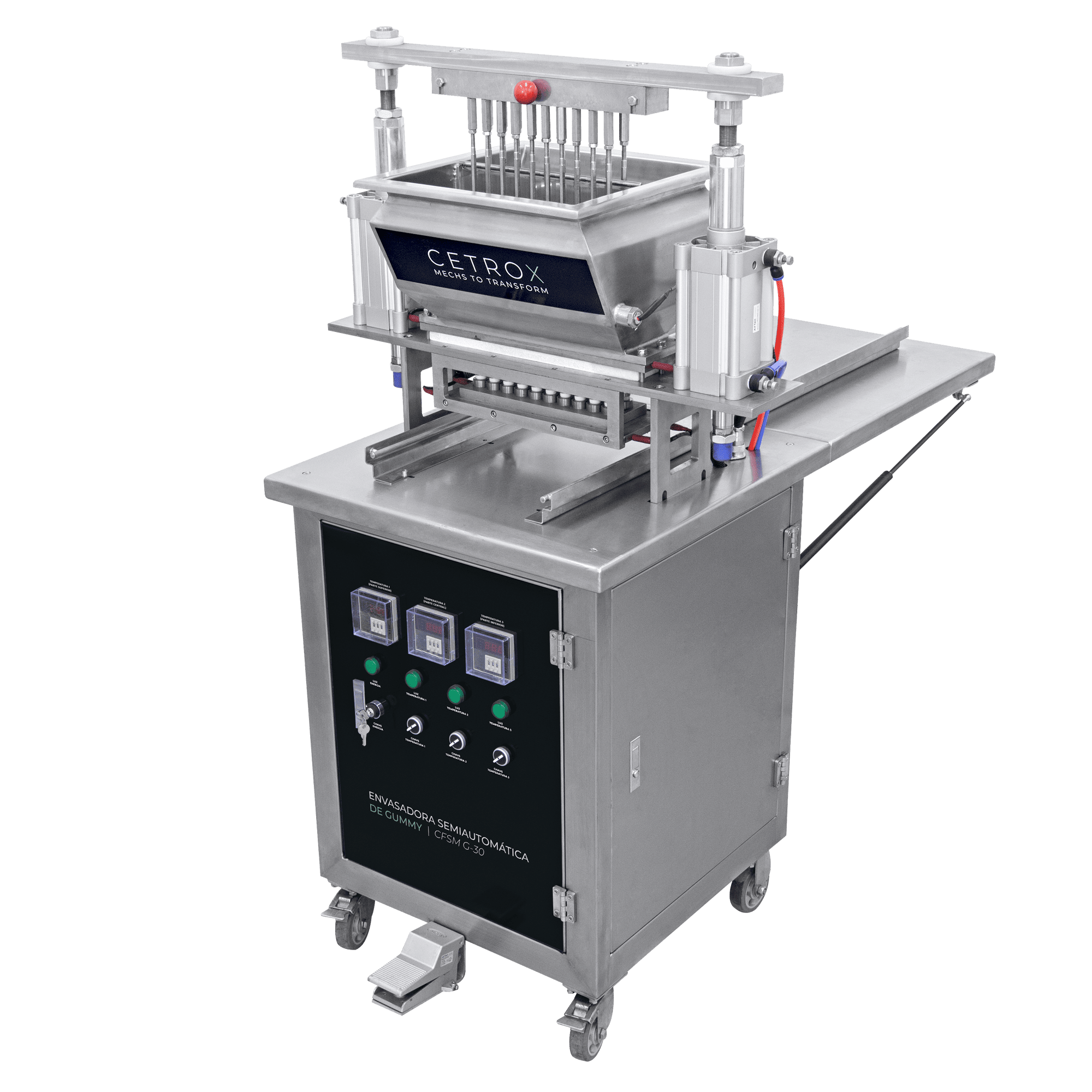 Envasadora-Semiautomatica-com-20-Bicos-para-Producao-de-Gummy-CSFM-G-30